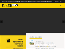 Tablet Screenshot of bikeadventure.pl